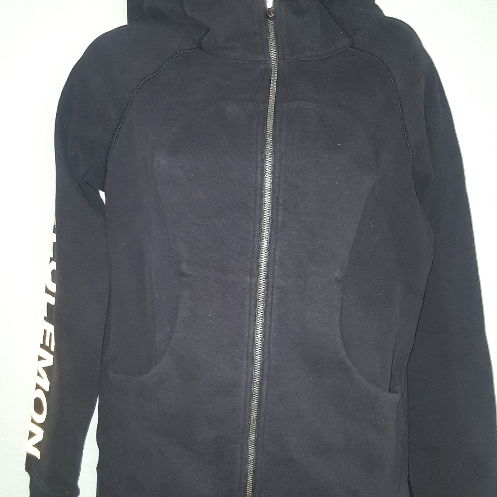 Lululemon Athletica Black Scuba Hoodie III SE Size 8